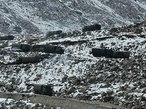 Chang La Pass, Army convoy