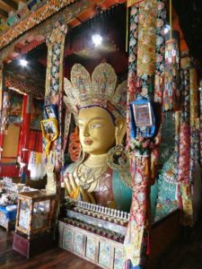 Maitreya Buddha Statue near Leh