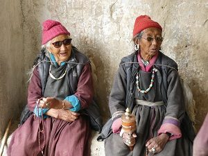 Ladies at Lamayuru