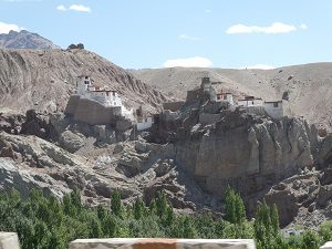 Palace and monastery on road to Kargil