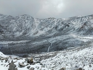 Towards the Khardung La Pass, Ladakh, India