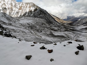 Nubra Valley from Khardung La Pass, Ladakh, India