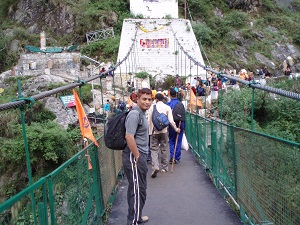 Govind Ghat Bridge to Valley of Flowers, India 2006