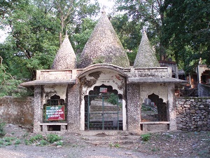 Entrance to the Beatles Ashram Rishikesh India as it was in 2006