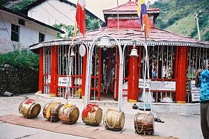 One of my favouite and most interesting temples is Kalimath Temple - photo taken 2003