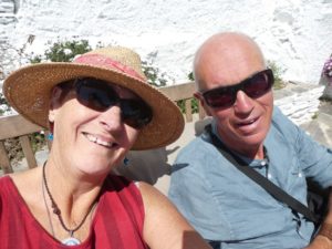 Enjoying some rest in the sun at Las Chimeneas, Mairena, Alpujarras, Andalusia, Spain