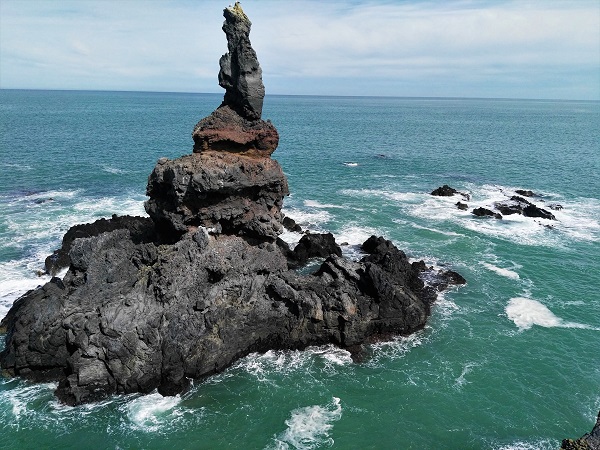 Boaz Stack Rock, Banks Peninsula, Canterbury, NZ