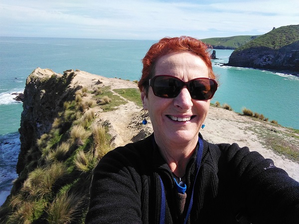 The heady cliff edge, Banks Peninsula, Canterbury, NZ