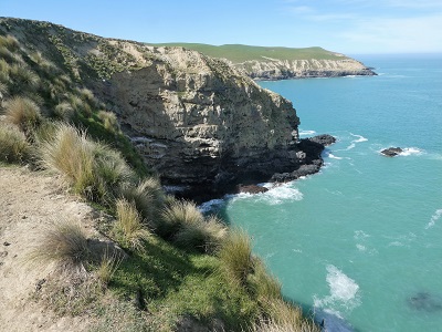 The distant bays, Banks Peninsula, Canterbury, NZ