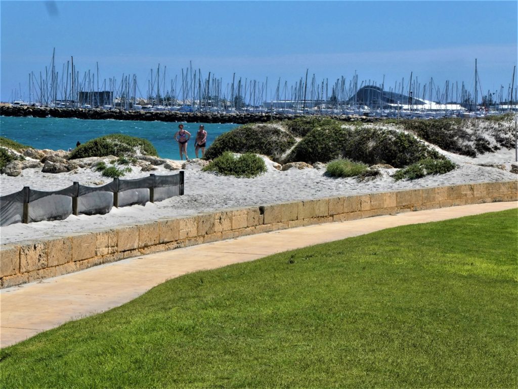 The yachts in Port Fremantle 