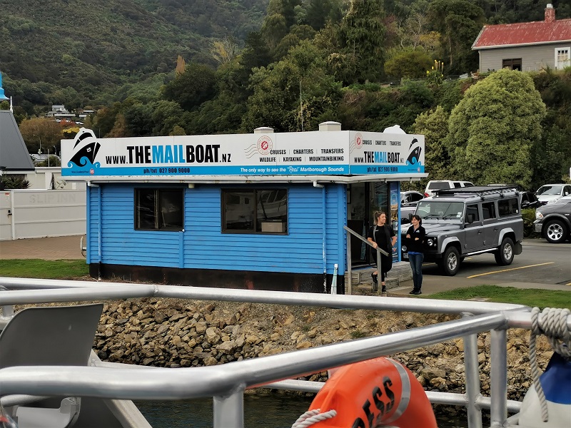 The 'Mail Boat' office