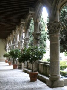 A walkway at Palace-Monastery of San Jerónimo, Yuste