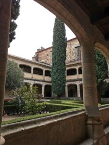 One of the gardens at the Palace Monastery of San Jerónimo, Yuste