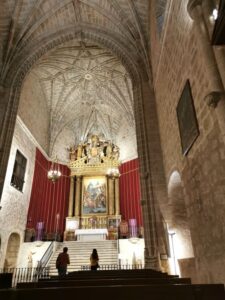 The church within the Palace Monastery of San Jerónimo, Yuste