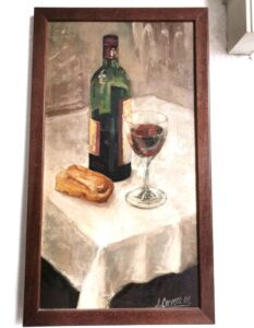 Art in the Tabula Calda Restaurant Mérida