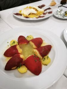 Interesting meal at Tabula Calda Restaurant. Mérida