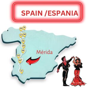 The Silver Route, The Spanish Via de la Plata