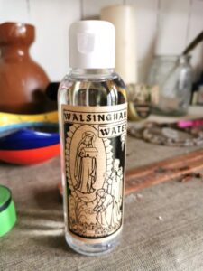 A bottle of water from the Waslingham well