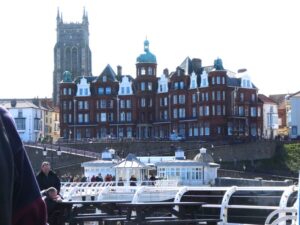 Cromer buildings from the pier