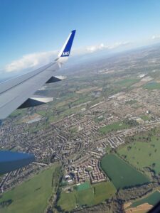 And we are up and away