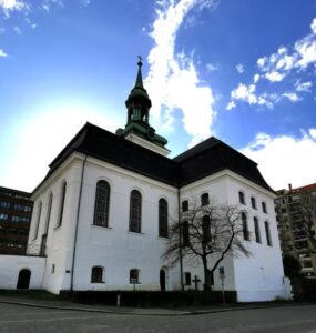 The Nykirken (The 'new' Church), close to Vågen