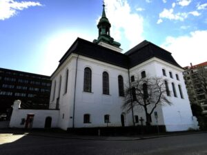 The Nykirken (The 'new' Church), close to Vågen