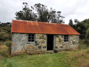 Acker's Cottage front entrance