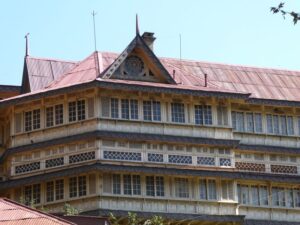 Jubbal Palace's intricate architecture layers and levels
