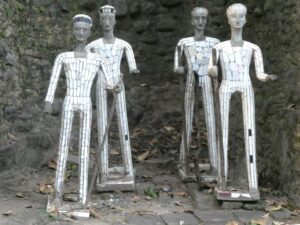 Sculptures in the Rock Garden Chandigarh