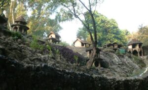 Some of the sculptures at the Rock Garden Chandigarh