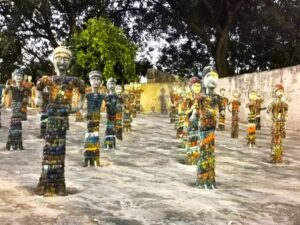 Statues at Nek Chand Rock Garden Chandigarh