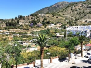 A view around the periphery of Frigiliana