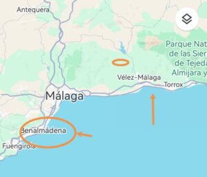 Benalmadena, Velez-Malaga & Karma Guen