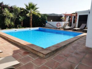 The pool at Casa Bambu