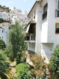 A beautiful backyard view over the Rio Trejo Setenil de las Bodegas