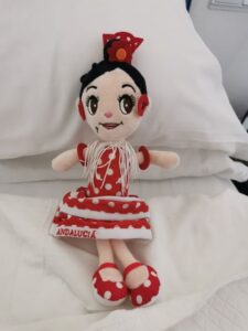 A lovely little Flamenco Doll from Setenil de las Bodegas