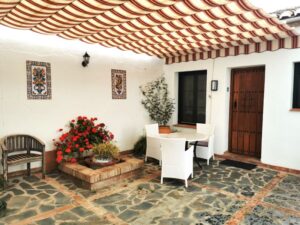 A lovely room terrace at Cortijo Las Piletas