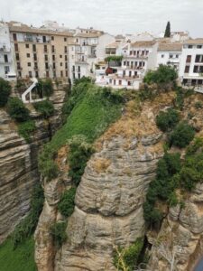 Cliff houses near Fuente Nuevo Ronda