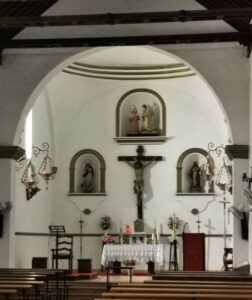 Inside the The Iglesia de Ntra, Sra de la Encarnación Church of Our Lady of the Incarnation