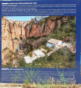 Part 1 of signboards in Plaza Maria Auxiliadora