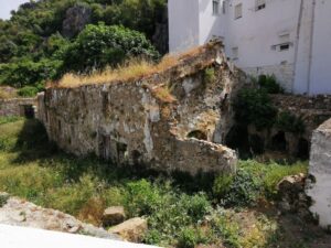 A ruin in Ubrique near the spring, Naciemiento de Cornicabia