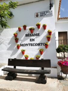 A wall in Montecorto