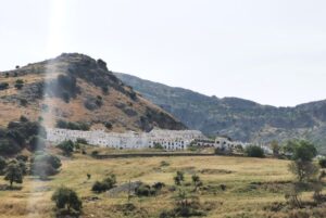 Benaocaz from the track near Ojo del Moro
