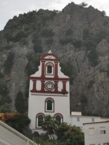 Ermita de San Antonio, or San Antonio Shrine with it's lovely colourful gardens, Ubrique
