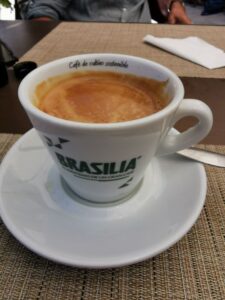 More good coffee at Meisón El Simancón restaurant in Grazalema