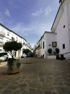 On the right is Parroquia Nuestra Señora de la O, in the Plaza Francisco Fatou, Ubrique