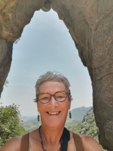 Teresa in the Ojo del Moro - Eye of the moor