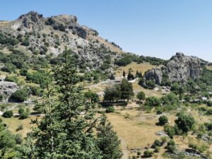 The countryside around Grazalema
