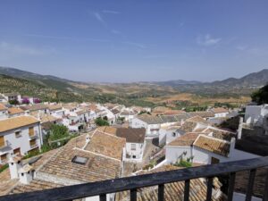 The view from Mirador de la Alameda de Lepanto Zahara de la Sierra