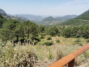 The view into the heart of the Grazalema National Park from Puerto del Boyar